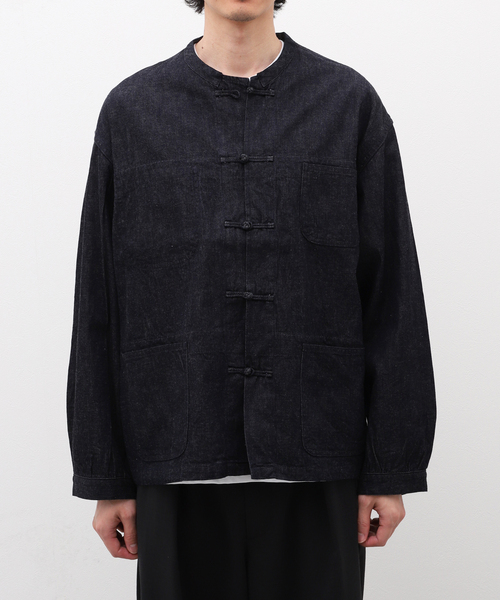ジャケット・アウター Nigel Cabourn FRENCH CHINA JACKET セール】NIGEL CABOURN / ナイジェルケーボン FRENCH CHINA JK 10oz