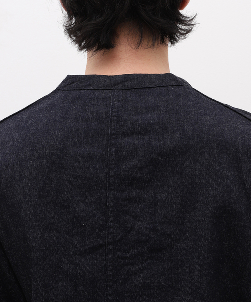 Nigel Cabourn（ナイジェルケーボン）の「NIGEL CABOURN / ナイジェルケーボン FRENCH CHINA JK 10oz DENIM（その他アウター・メンズ・ネイビー・48/50）」の4枚目の写真