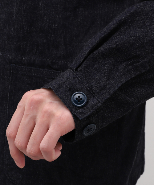 Nigel Cabourn（ナイジェルケーボン）の「NIGEL CABOURN / ナイジェルケーボン FRENCH CHINA JK 10oz DENIM（その他アウター・メンズ・ネイビー・48/50）」の2枚目の写真