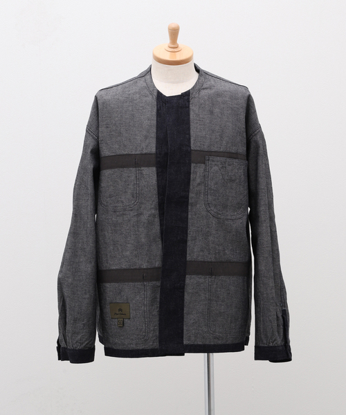 Nigel Cabourn（ナイジェルケーボン）の「NIGEL CABOURN / ナイジェルケーボン FRENCH CHINA JK 10oz DENIM（その他アウター・メンズ・ネイビー・48/50）」の16枚目の写真