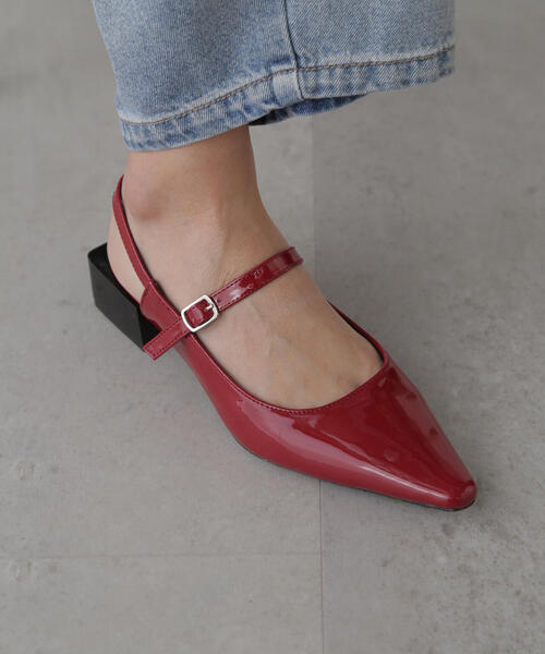 FREE'S MART(フリーズマート)の「◆バックストラップパンプス(パンプス・レディース・ブラック/レッド/シルバー・SMALL/MEDIUM)」の16枚目の写真