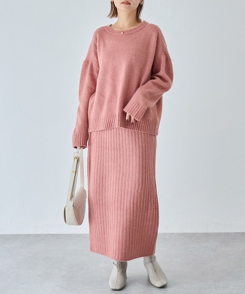 セール】【洗える】ニットセットアップ（ワンピース）｜LAVEANGE（ラビ