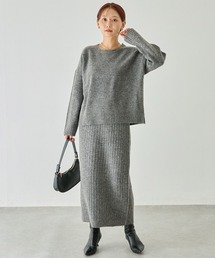 LAVEANGE | 【洗える】ニットセットアップ(ワンピース)