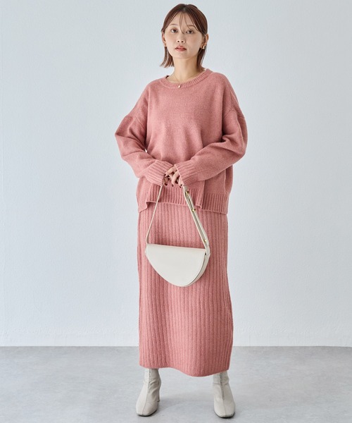 WAAC ニットセットアップ　大きいサイズ WAAC ワック ニット 上下セットアップ