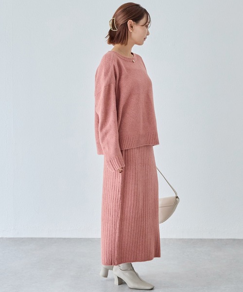 洗える】ニットセットアップ（ワンピース）｜LAVEANGE（ラビアンジェ