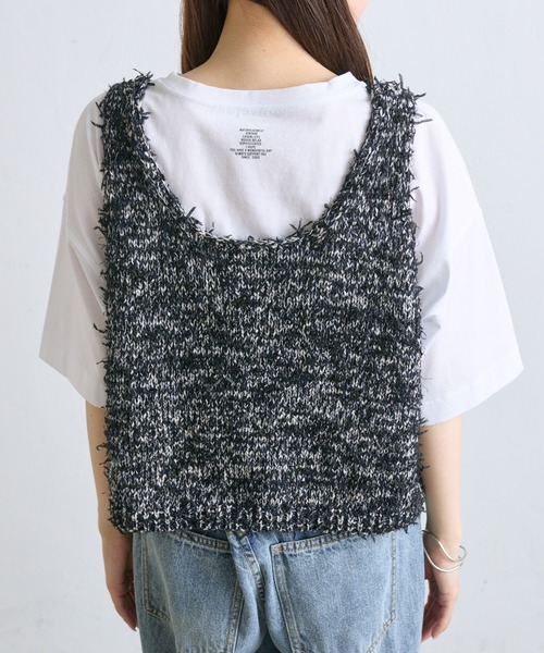 PUAL CE CIN（ピュアルセシン）の「【24AW】異素材MIXテープ