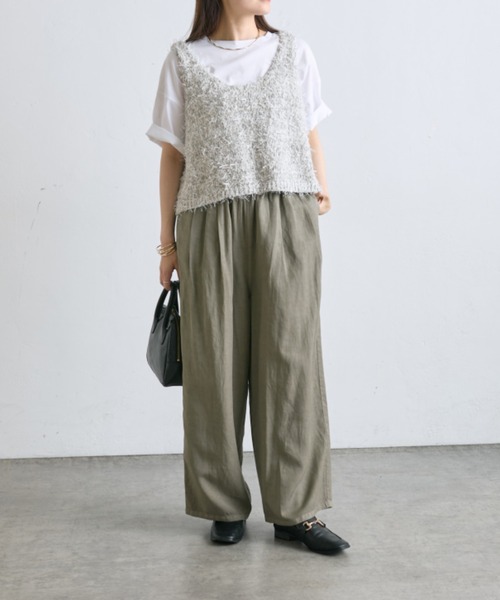 PUAL CE CIN（ピュアルセシン）の「【24AW】異素材MIXテープ