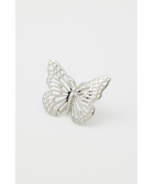 SLY（スライ）の「BUTTERFLY P/EARRING バタフライ ピアス（ピアス（両耳用）・レディース・ゴールド/シルバー・FREE）」の5枚目の写真