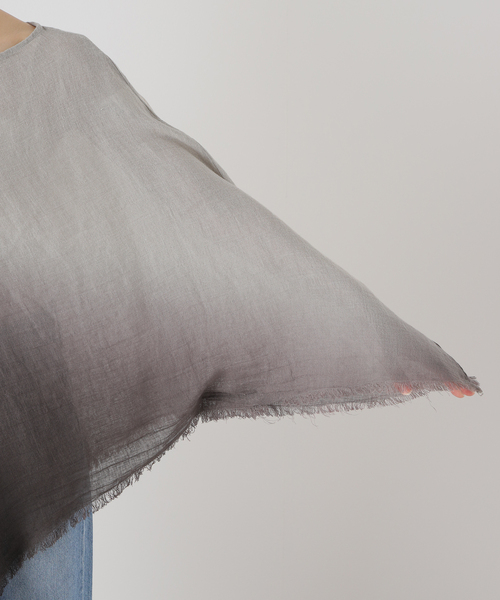 IENA（イエナ）の「PROTAGONISTA/プロタゴニスタ poncho ポンチョ（その他トップス・レディース・チャコールグレー・FREE）」の15枚目の写真