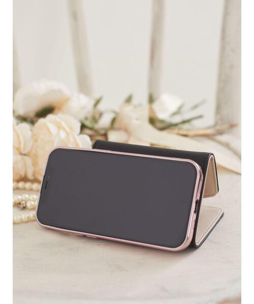 Maison de FLEUR（メゾンドフルール）の「リボンスマホスタンドカードケース（スマホグッズ・レディース・ブラック/ピンクベージュ/ブルー系その他7・FREE）」の7枚目の写真