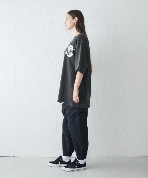 rehacer(レアセル)の「rehacer : Cat Screens Wide HW CS / キャットスクリーンズ ワイドへヴィーウエイト カットソー(Tシャツ/カットソー・メンズ・ホワイト/スミクロ・MEDIUM/LARGE/X-LARGE)」の11枚目の写真