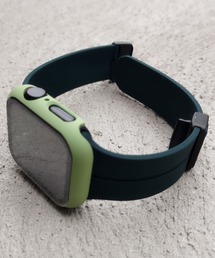 zandy ズィーアンドワイ / Apple Watch ケース&ベルトセット【マットハードケース】 ハードマットタイプ フル全面保護 アップルウォッチカバー& シリコンループバンド //// set13