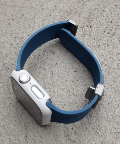 zandy(ズィーアンドワイ)の「zandy ズィーアンドワイ / Apple Watch ケース&ベルトセット【マットハードケース】 ハードマットタイプ フル全面保護 アップルウォッチカバー& シリコンループバンド //// set13(デジタル腕時計・レディース・オレンジ系その他/クリア/ホワイト×ブルー/ブラック×レッド/ブルーグリーン/シルバー系その他/シルバーグレー/グリーン/ピンク/ブルー系その他/ダークブラック・S/M/42/46)」の16枚目の写真