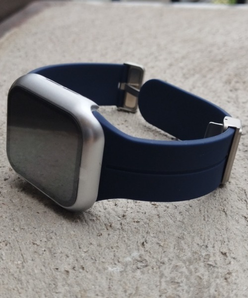zandy(ズィーアンドワイ)の「zandy ズィーアンドワイ / Apple Watch ケース&ベルトセット【マットハードケース】 ハードマットタイプ フル全面保護 アップルウォッチカバー& シリコンループバンド //// set13(デジタル腕時計・レディース・オレンジ系その他/クリア/ホワイト×ブルー/ブラック×レッド/ブルーグリーン/シルバー系その他/シルバーグレー/グリーン/ピンク/ブルー系その他/ダークブラック・S/M/42/46)」の21枚目の写真