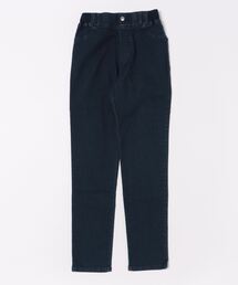 ウエストリブ使いスリムパンツ股下71cm