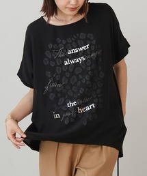 Bou Jeloud | シアーレイヤードレオパードＴシャツ(Tシャツ/カットソー)