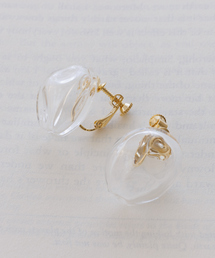 HARIO Lampwork Factory（ハリオランプワークファクトリー）の「【別注】【HARIO Lampwork Factory】イヤリングサンストーン（イヤリング）」
