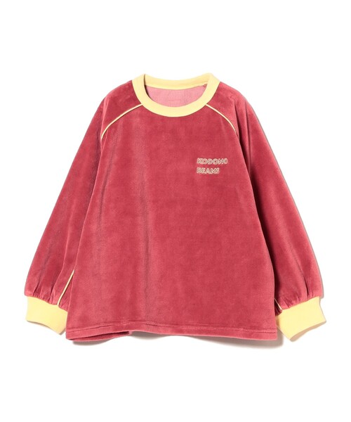 こども ビームス(コドモビームス)の「ベロア パイル プルオーバー 2024(90~150cm)(Tシャツ/カットソー・キッズ・ブルー/レッド・150/140/130/120/110/100/90)」の13枚目の写真