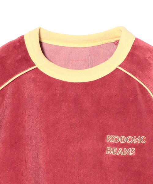 こども ビームス(コドモビームス)の「ベロア パイル プルオーバー 2024(90~150cm)(Tシャツ/カットソー・キッズ・ブルー/レッド・150/140/130/120/110/100/90)」の12枚目の写真