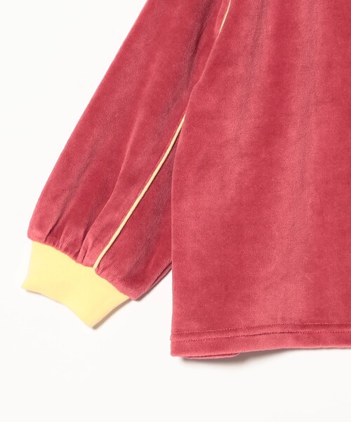 こども ビームス(コドモビームス)の「ベロア パイル プルオーバー 2024(90~150cm)(Tシャツ/カットソー・キッズ・ブルー/レッド・150/140/130/120/110/100/90)」の11枚目の写真
