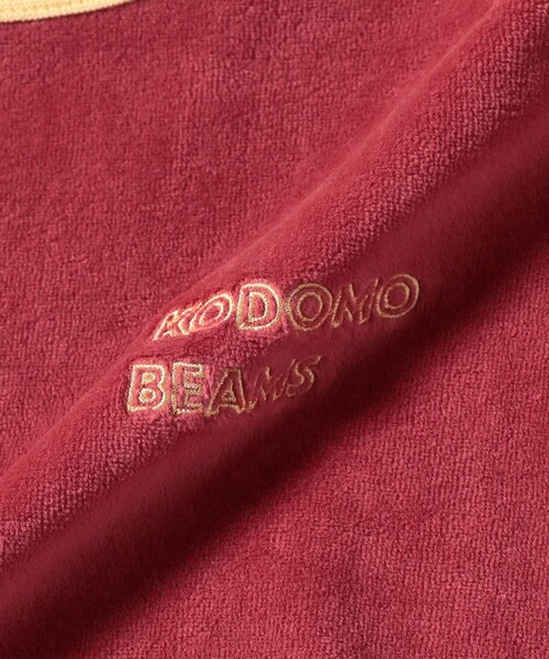 こども ビームス(コドモビームス)の「ベロア パイル プルオーバー 2024(90~150cm)(Tシャツ/カットソー・キッズ・ブルー/レッド・150/140/130/120/110/100/90)」の9枚目の写真