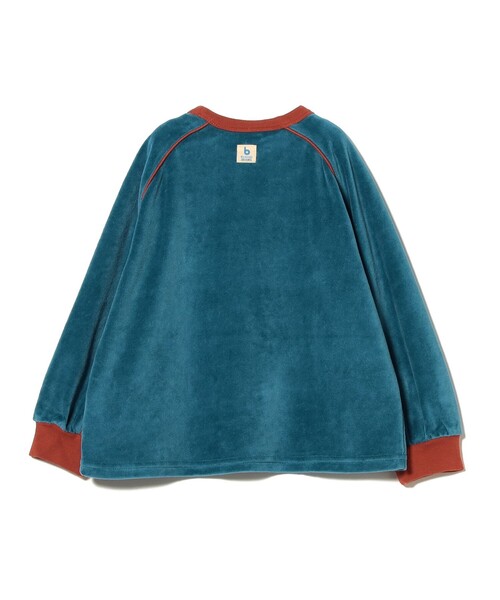 こども ビームス(コドモビームス)の「ベロア パイル プルオーバー 2024(90~150cm)(Tシャツ/カットソー・キッズ・ブルー/レッド・150/140/130/120/110/100/90)」の16枚目の写真