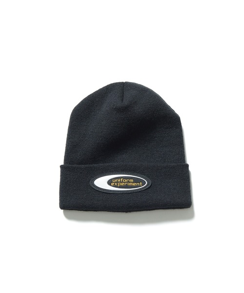uniform experiment UEN ニットビーニー OVAL CUFF BEANIE（ニットキャップ/ビーニー）｜uniform