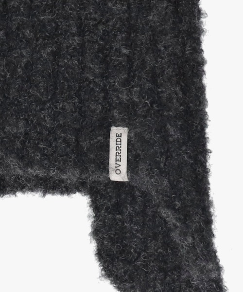 OVERRIDE（オーバーライド）の「OVERRIDE KNIT CURLY CAT GUIDE
