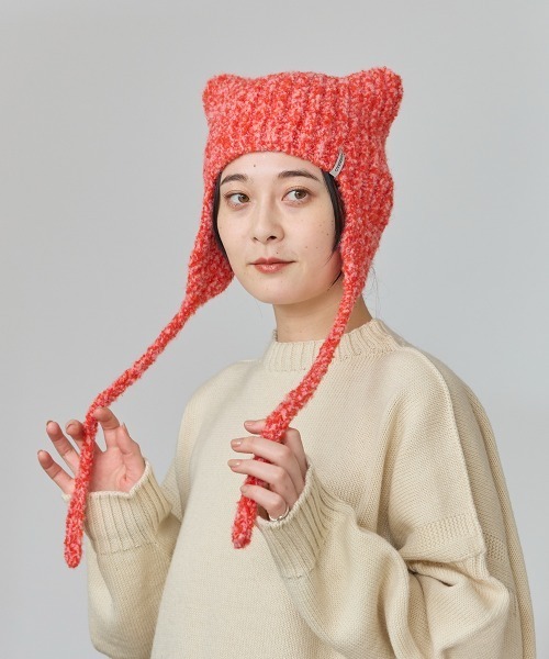 OVERRIDE KNIT CURLY CAT GUIDE SG オーバーライド OVERRIDE（オーバーライド）の「OVERRIDE KNIT CURLY CAT GUIDE