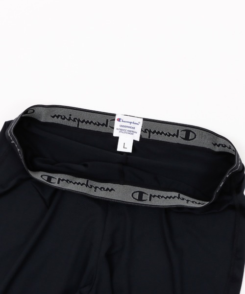 Champion（チャンピオン）の「Champion/チャンピオン ロングスパッツ（レギンス/スパッツ・メンズ・ブラック×ホワイト/ブラック×ゴールド・M/L/LL）」の4枚目の写真