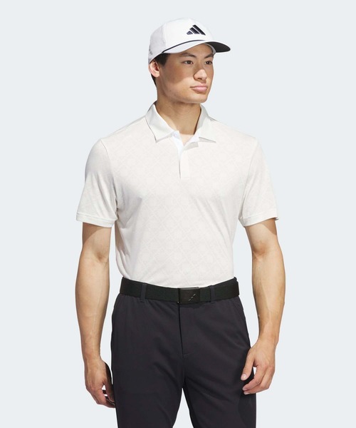 【セール】HEAT.RDY ジャガード半袖シャツ【adidas Golf/アディダスゴルフ】（ポロシャツ）｜adidas（アディダス）