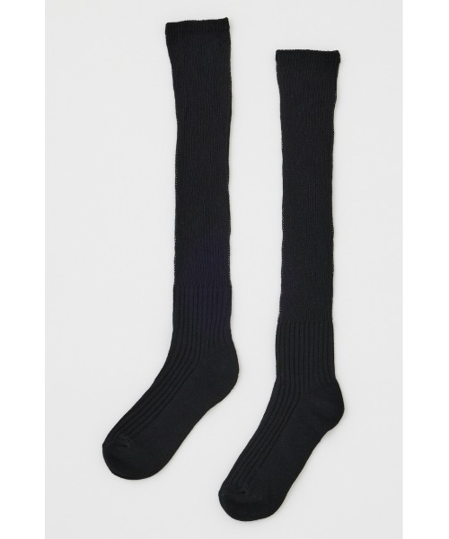 rienda（リエンダ）の「ルーズシアーソックス（ソックス/靴下・レディース・ブラック/グレー・FREE）」の2枚目の写真