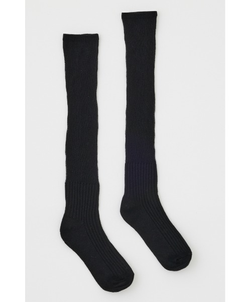 rienda（リエンダ）の「ルーズシアーソックス（ソックス/靴下・レディース・ブラック/グレー・FREE）」の3枚目の写真