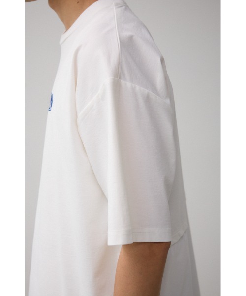 AZUL by moussy(アズールバイマウジー)の「SBC FUNKワッペンドッキングT(Tシャツ/カットソー・メンズ・ホワイト/ブラック/ライトイエロー・FREE)」の10枚目の写真
