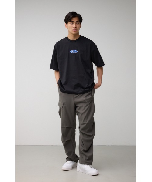AZUL by moussy(アズールバイマウジー)の「SBC FUNKワッペンドッキングT(Tシャツ/カットソー・メンズ・ホワイト/ブラック/ライトイエロー・FREE)」の14枚目の写真