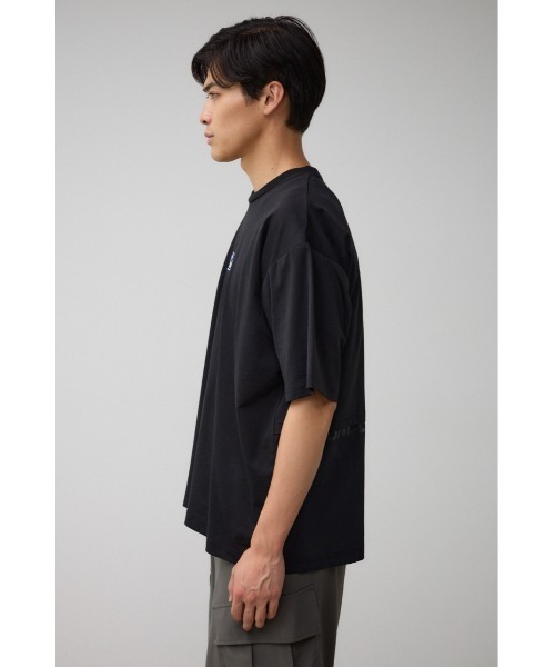AZUL by moussy(アズールバイマウジー)の「SBC FUNKワッペンドッキングT(Tシャツ/カットソー・メンズ・ホワイト/ブラック/ライトイエロー・FREE)」の16枚目の写真