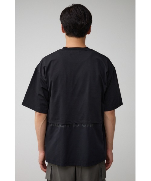 AZUL by moussy(アズールバイマウジー)の「SBC FUNKワッペンドッキングT(Tシャツ/カットソー・メンズ・ホワイト/ブラック/ライトイエロー・FREE)」の17枚目の写真