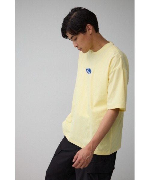 AZUL by moussy(アズールバイマウジー)の「SBC FUNKワッペンドッキングT(Tシャツ/カットソー・メンズ・ホワイト/ブラック/ライトイエロー・FREE)」の22枚目の写真