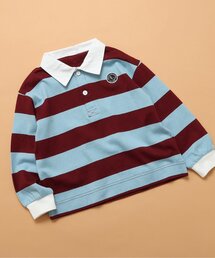 apres les cours | ワイドボーダーポロシャツ(ポロシャツ)