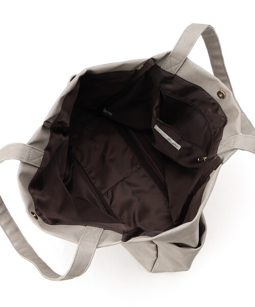 SHOO・LA・RUE（シューラルー）の「◆【A4】サイドポケットトートバッグ（トートバッグ・レディース・ブラック/ブルー/グレー/ベージュ・00）」の14枚目の写真