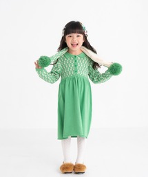 nino | KNIT Catジャガードワンピース(ワンピース)