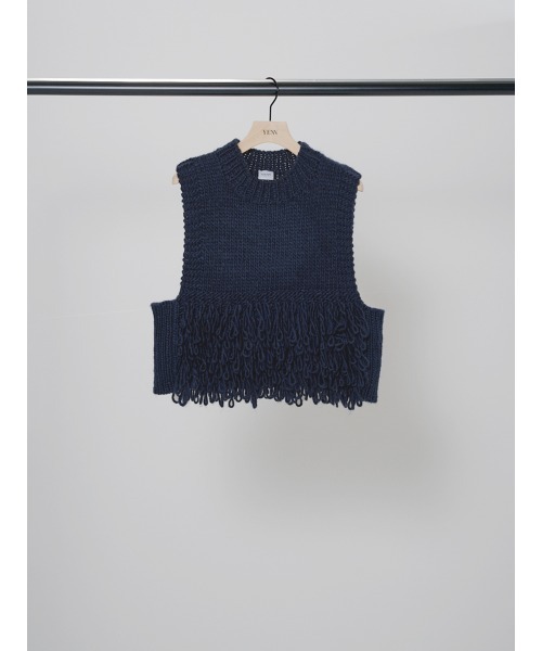 YENN（イエン）の「YENN ループハンドニットベスト（ベスト）」 - WEAR