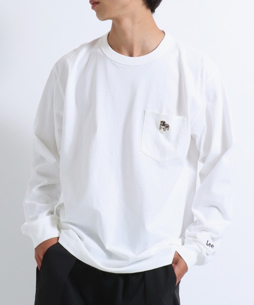 LEONARD アイボリー キルティングジャケットと長袖Tシャツのセット セットアップ対応】Light Tweed ノーカラー ジャケット （ノー