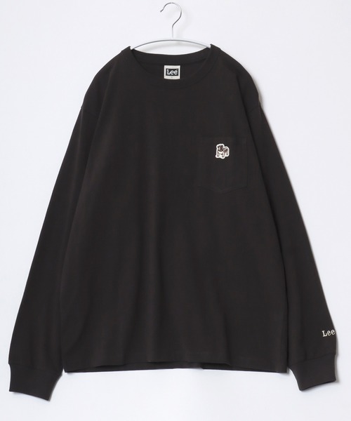 LEONARD アイボリー キルティングジャケットと長袖Tシャツのセット Lee（リー）ワンポイントロゴポケットロンT メンズ レディース