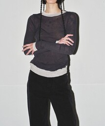 TODAYFUL | 【TODAYFUL/トゥデイフル】Highgauge Layered Long T-shirts(Tシャツ/カットソー)