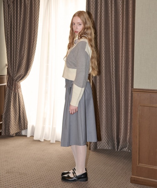 idem(イデム)の「feather mix cardigan/フェザーMIXカーディガン(カーディガン/ボレロ・レディース・ピンク/アイボリー・FREE)」の15枚目の写真
