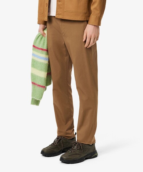 LACOSTE（ラコステ）の「スリムフィットストレート ストレッチチノパンツ（チノパンツ・メンズ・ブラック/ベージュ/グレイッシュブルー/カーキ/ダークネイビー/オリーブ/キャメル・40/38/42/44）」の7枚目の写真