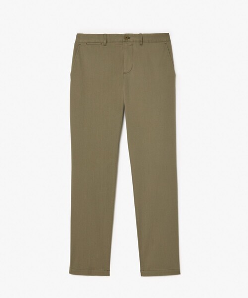 LACOSTE（ラコステ）の「スリムフィットストレート ストレッチチノパンツ（チノパンツ・メンズ・ブラック/ベージュ/グレイッシュブルー/カーキ/ダークネイビー/オリーブ/キャメル・40/38/42/44）」の5枚目の写真