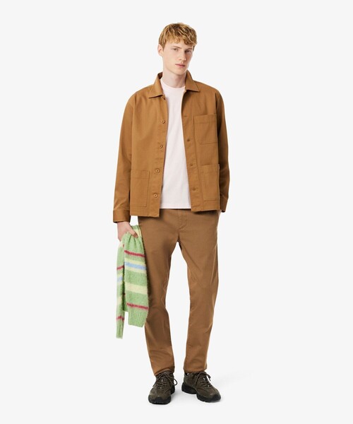 LACOSTE（ラコステ）の「スリムフィットストレート ストレッチチノパンツ（チノパンツ・メンズ・ブラック/ベージュ/グレイッシュブルー/カーキ/ダークネイビー/オリーブ/キャメル・40/38/42/44）」の18枚目の写真