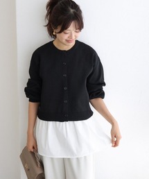 ATELIER-PIERROT黒ボレロカーディガン ATELIER-PIERROT | アトリエピエロ カーディガン (USED)の通販